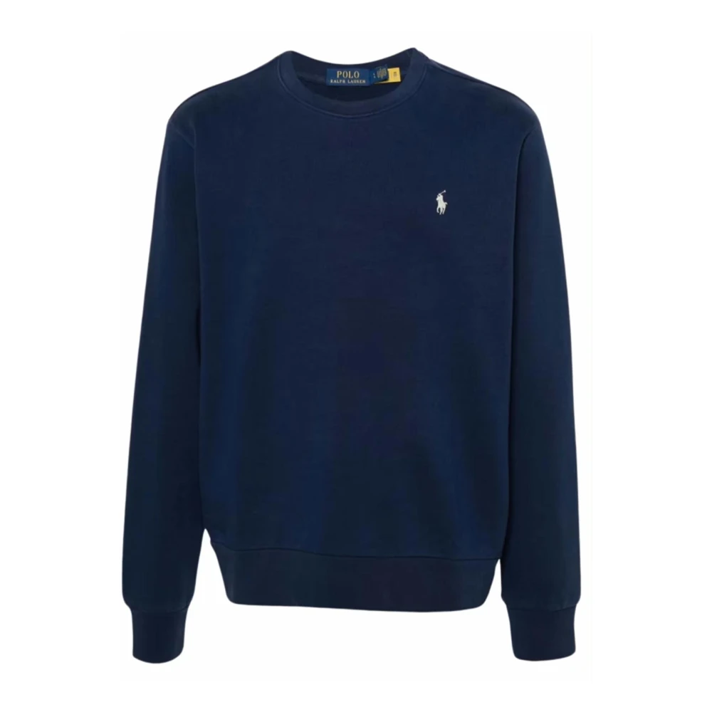 Polo Ralph Lauren Sweatshirt in effen design met labelstitching