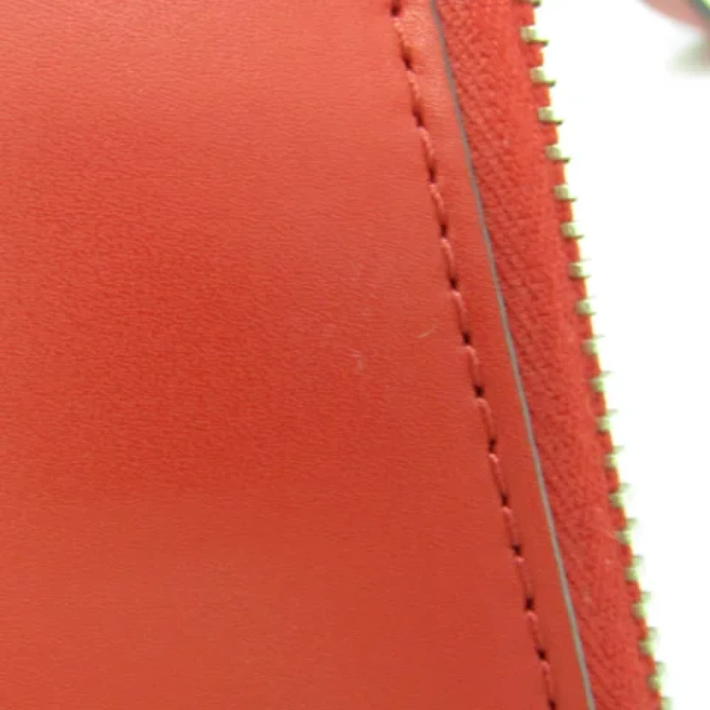 Valentino Vintage Pre-owned Leather wallets Red Dames