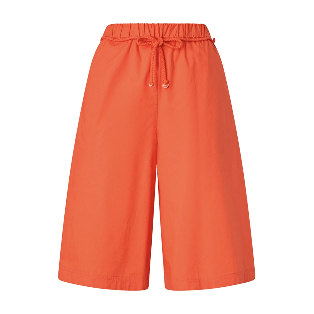 Pinko Women's Orange Bermudas, M, Long Shorts