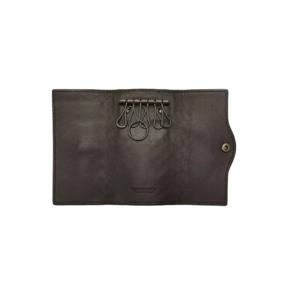 Bottega Veneta Vintage Pre-owned Leather wallets Brown Heren