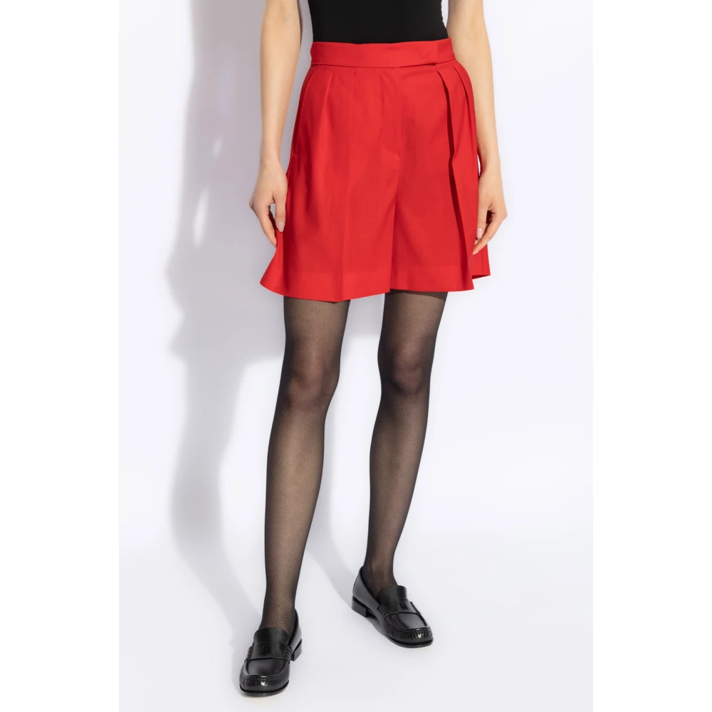 Max Mara Shorts Jessica Red Dames
