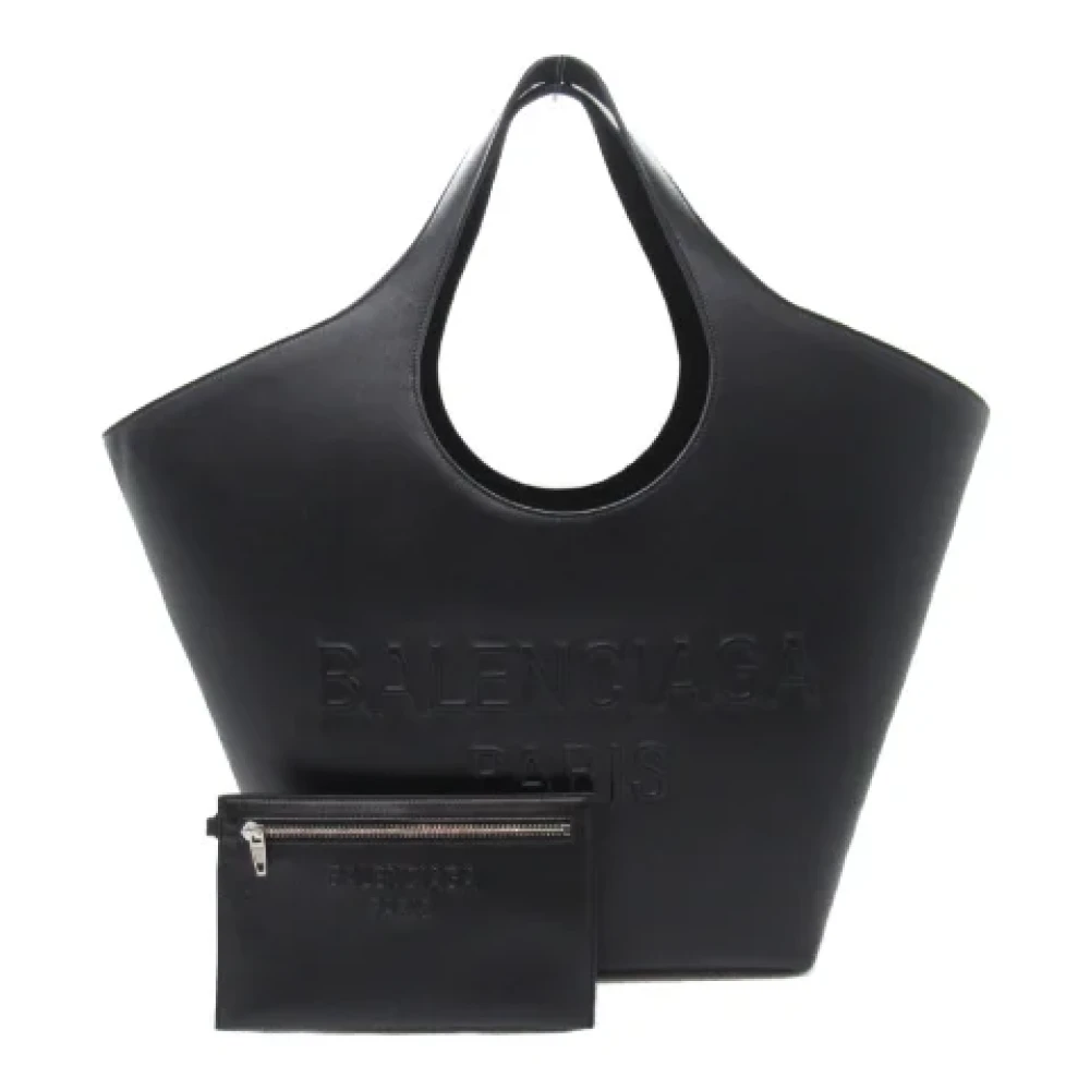 Balenciaga Vintage Pre-owned Leather balenciaga-bags Black Dames