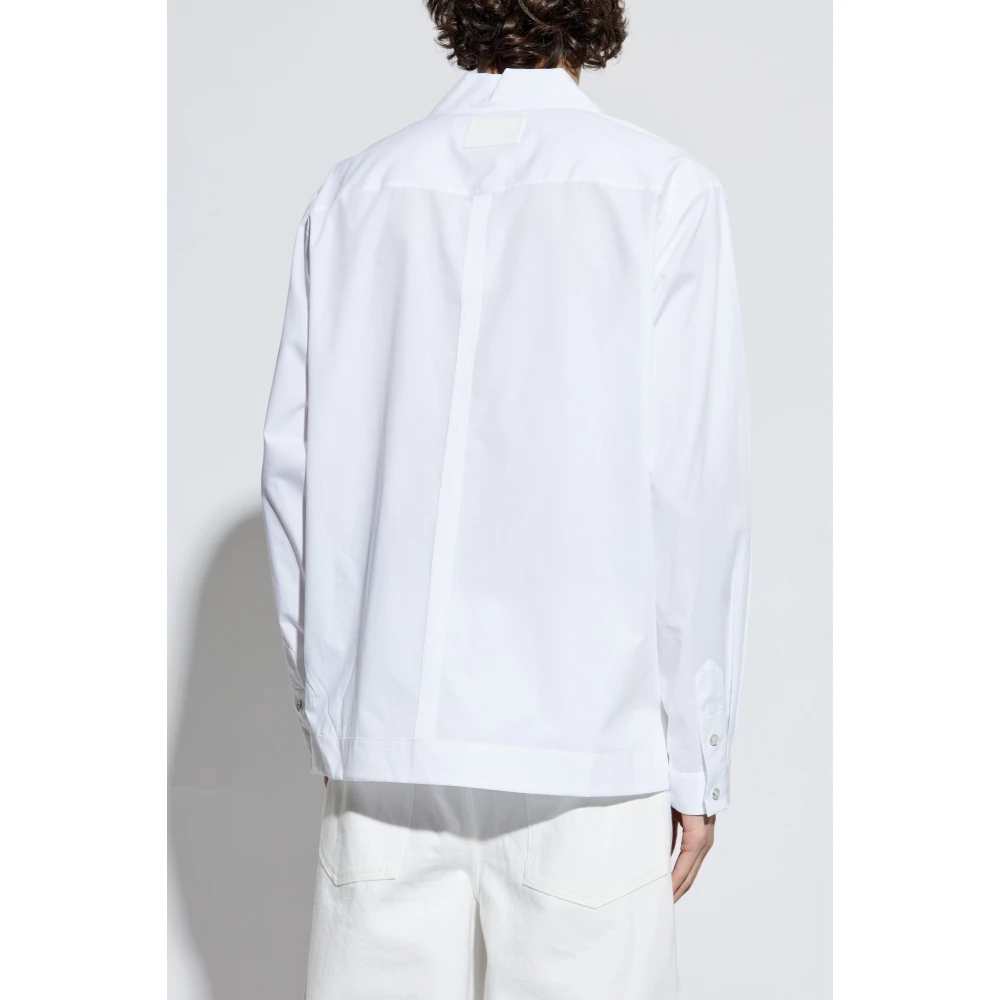 Helmut Lang Overhemd met zakken White Heren