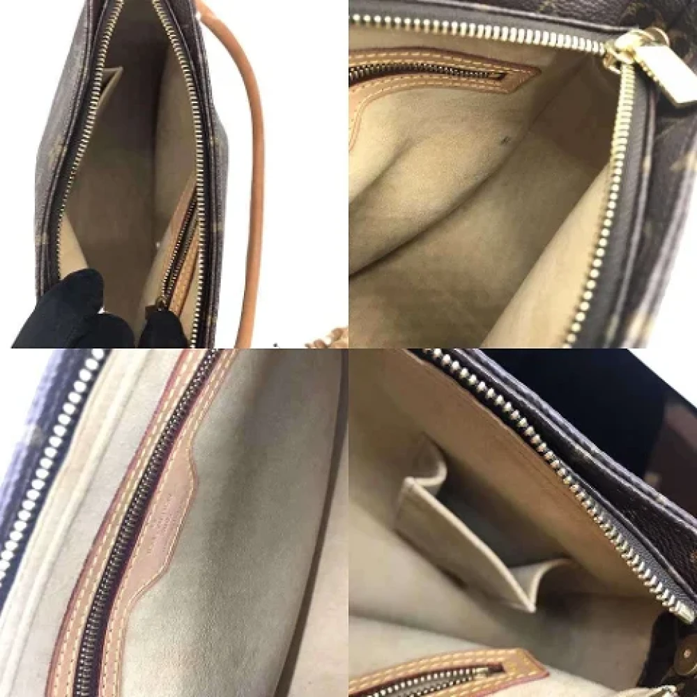 Louis Vuitton Vintage Pre-owned Canvas handbags Brown Dames