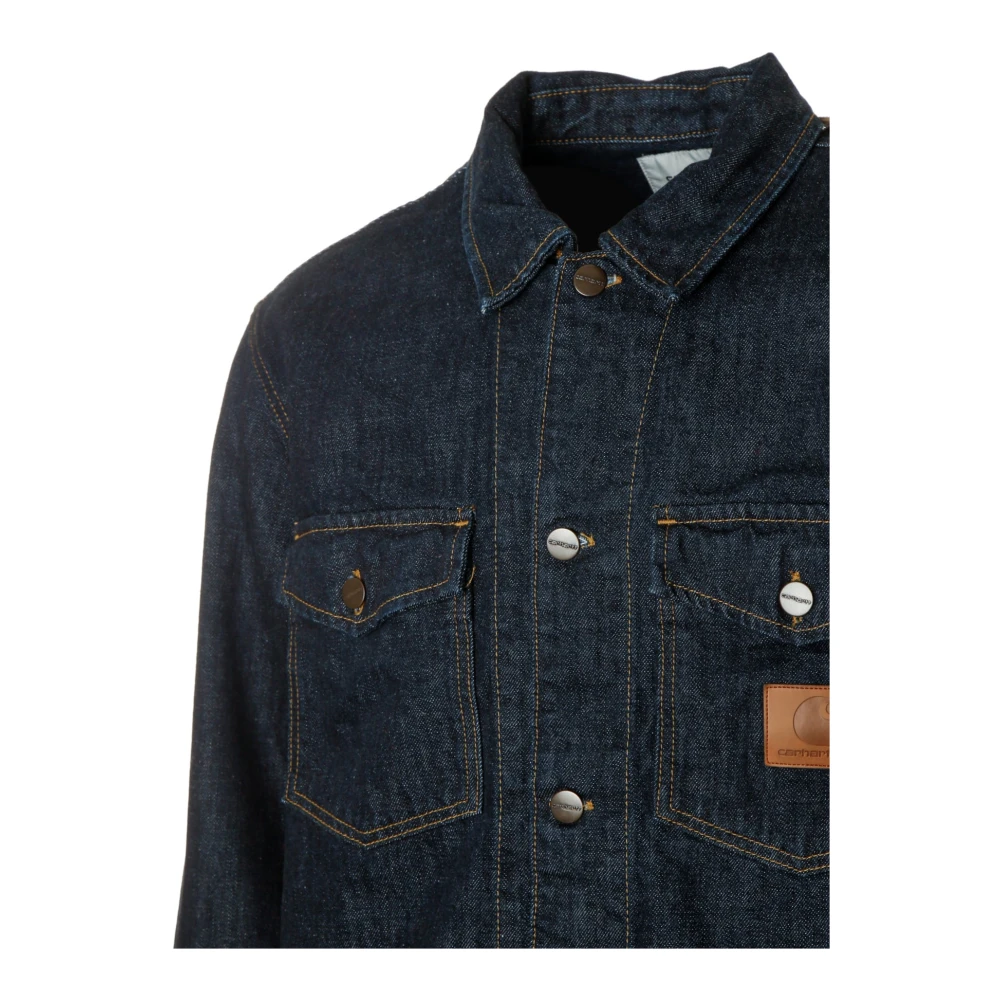 Carhartt WIP Denim Overhemdjacket Blue Heren