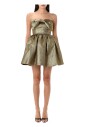 metallic-jacquard-mini-dress