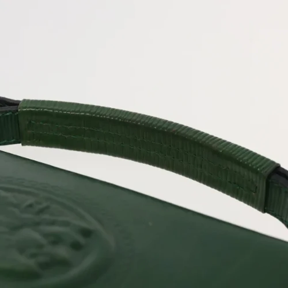 Fendi Vintage Pre-owned Leather fendi-bags Green Dames