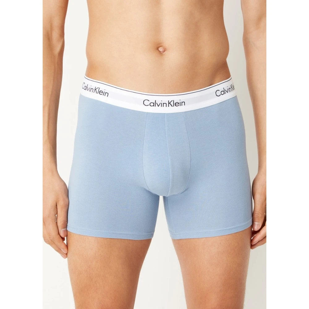 Calvin Klein Modern Cotton Boxer Briefs 3-Pack Multicolor Heren