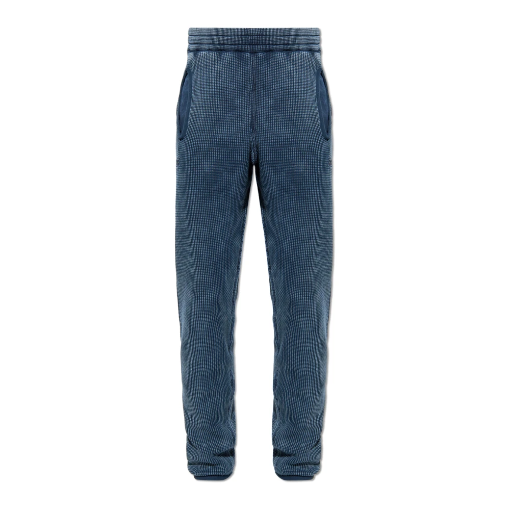 Diesel Broek met P-Waf-Tar logo Blue Heren