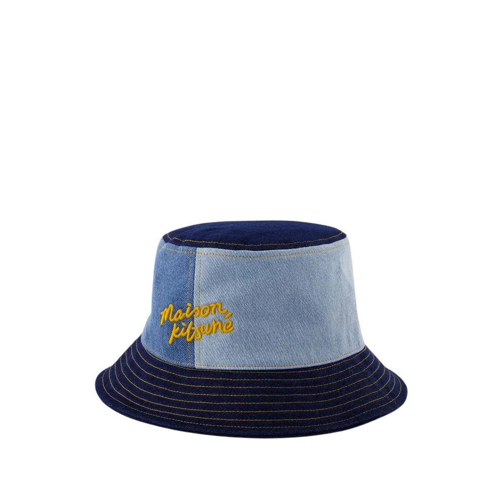 Maison Kitsuné Hats Blue Unisex