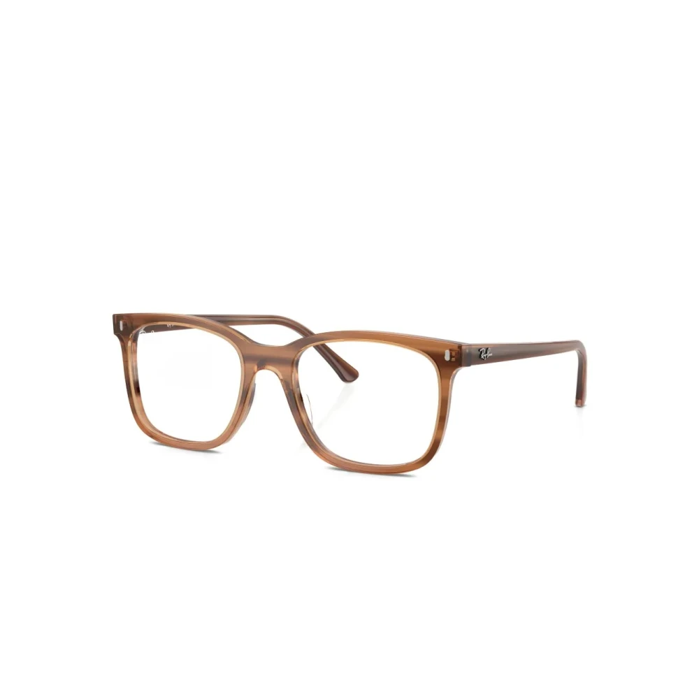 Ray-Ban Unisex Brown Glasses, 51 Mm, Square Eyeglasses