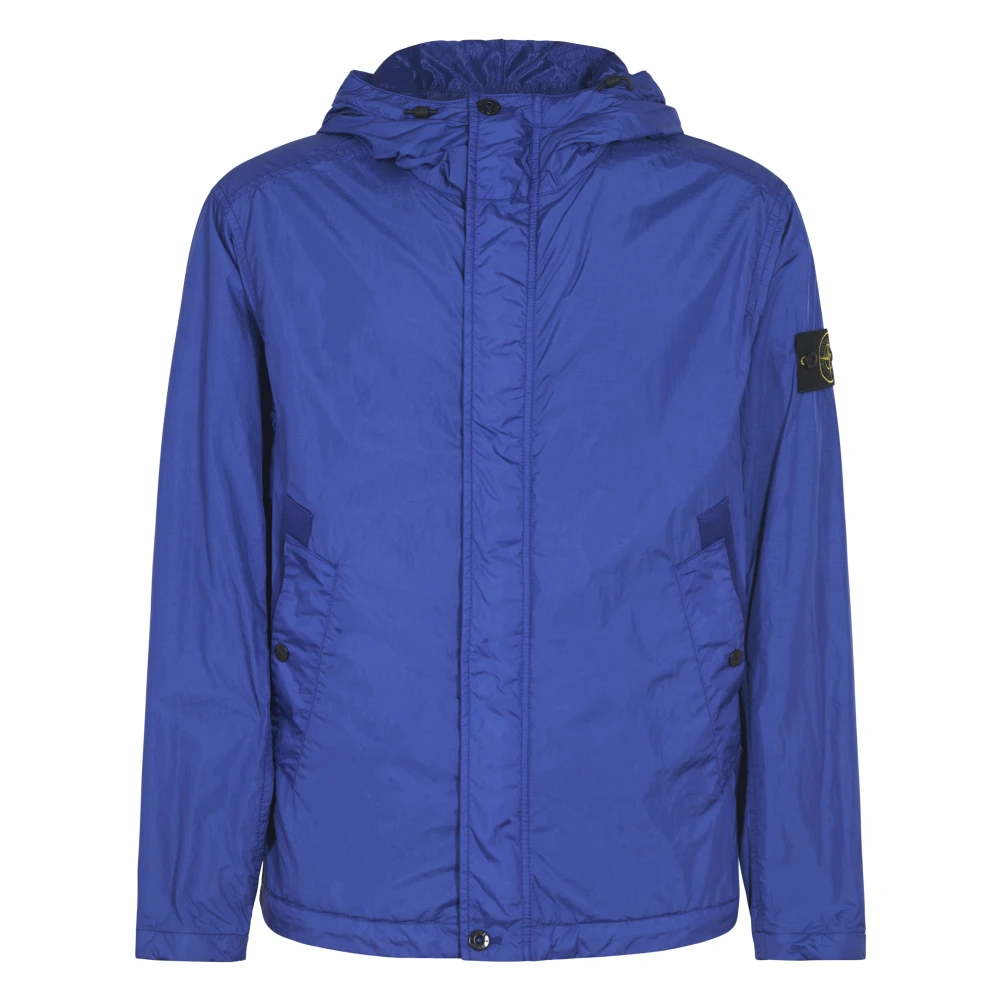 Stone Island Stijlvolle Jassen voor Buitensport Blue Heren