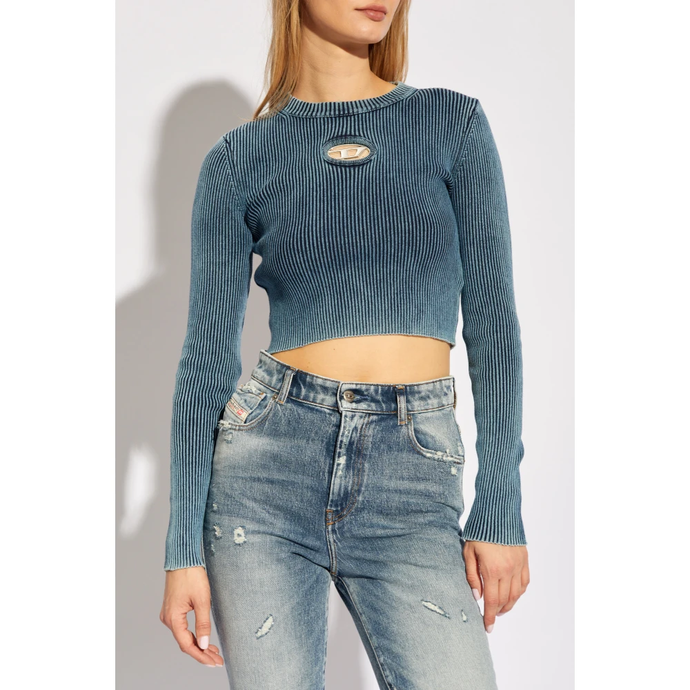 Diesel Top `M-Anchor-A` Blue Dames