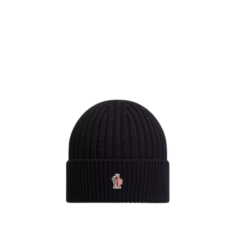 Moncler Varm Stickad Beanie Mössa Black, Herr