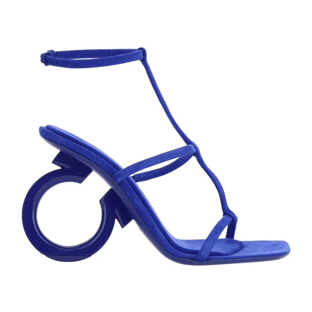 Shoes > Sandals > High Heel Sandals - - Ferragamo - Modalova