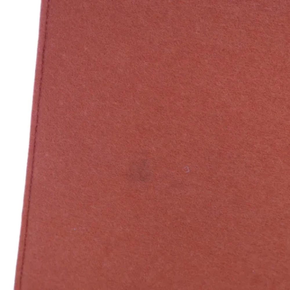 Hermès Vintage Pre-owned Leather clutches Orange Dames