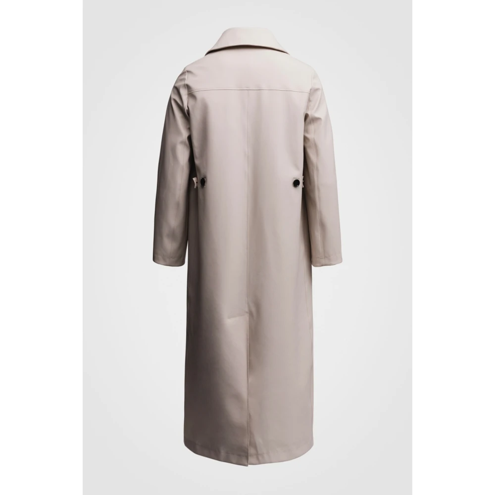 Stutterheim Elegante Regen Trenchcoat Beige Dames