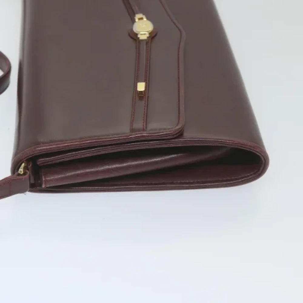 Bally Pre-owned Leather shoulder-bags Red Dames