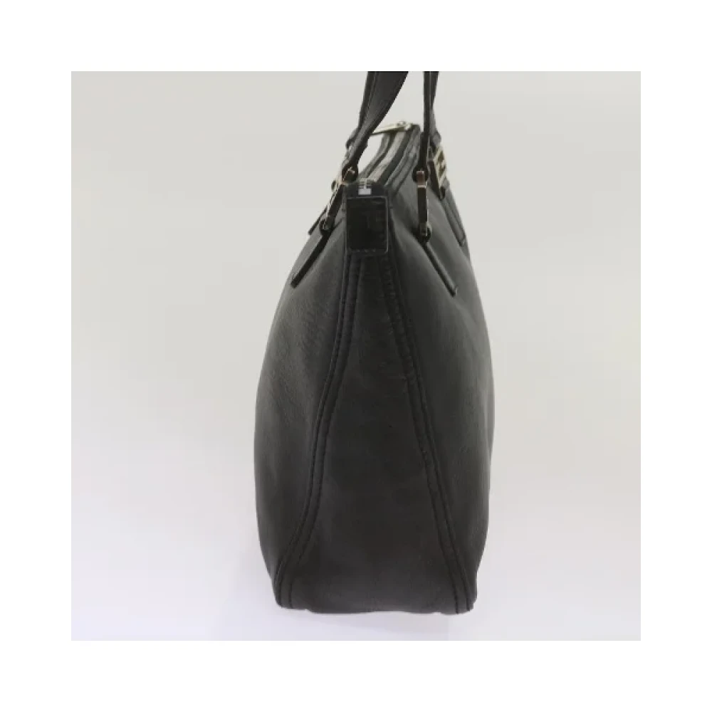 Fendi Vintage Pre-owned Leather handbags Black Dames