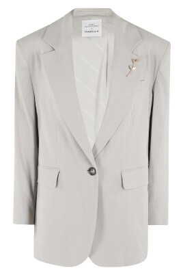 sand-linen-blazer-with-golden-pin