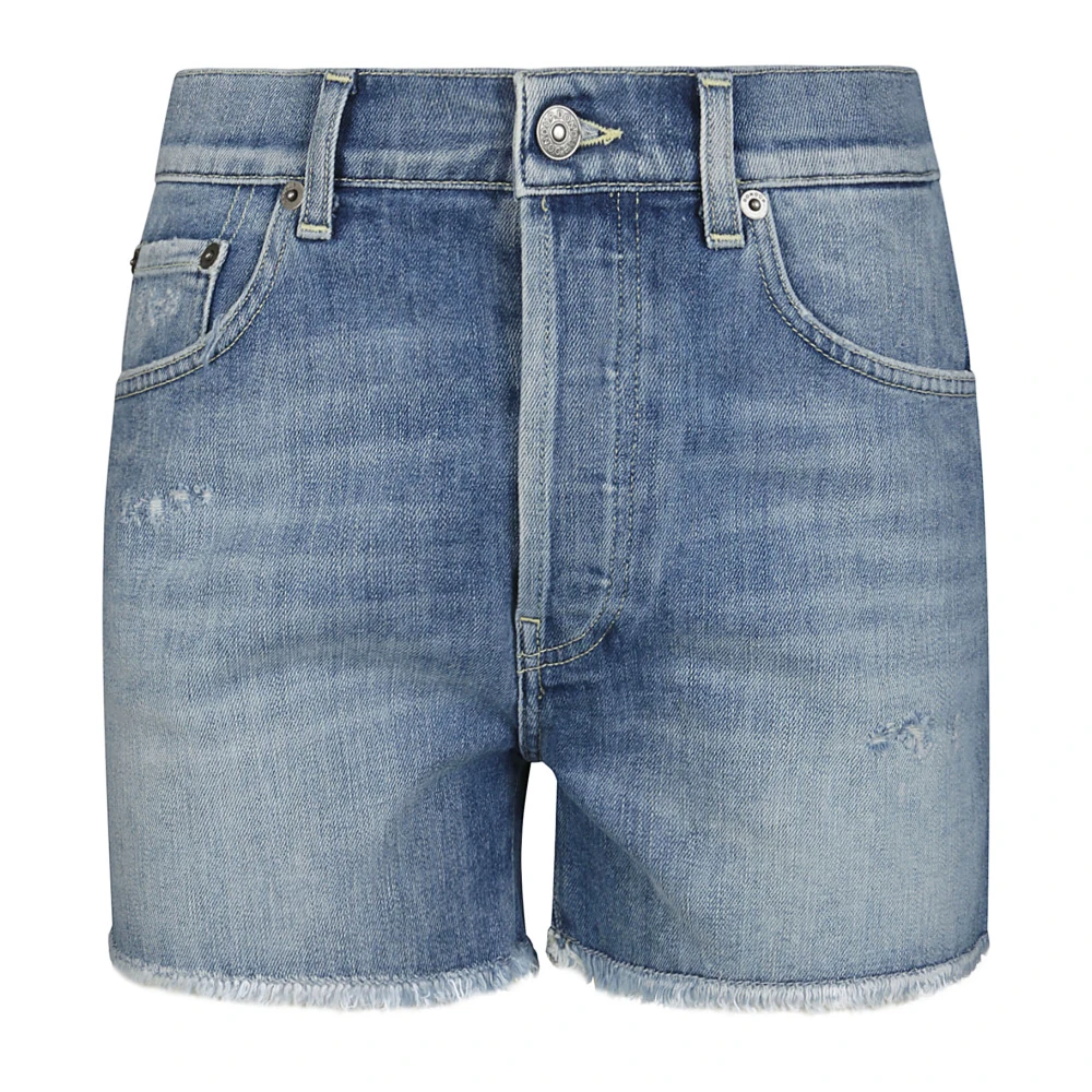 Dame, Shorts, Blå, W29