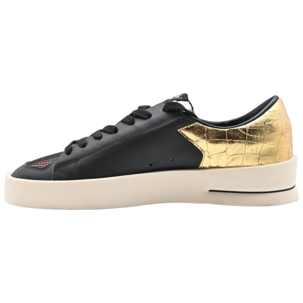 Golden Goose Zwart Roze Goud Sneakers Beperkte Oplage Multicolor Dames