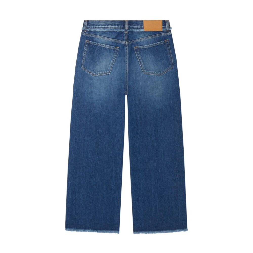 Alanui Donkerblauwe Klassieke Jeans Blue Dames