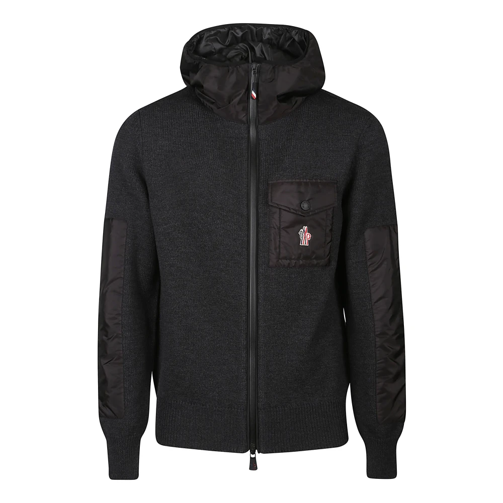 Moncler Gebreid Vest Trui Blue Heren