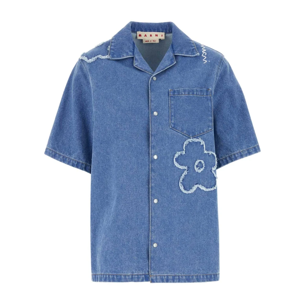 Blouses & Shirts > Denim Shirts - - Marni - Modalova