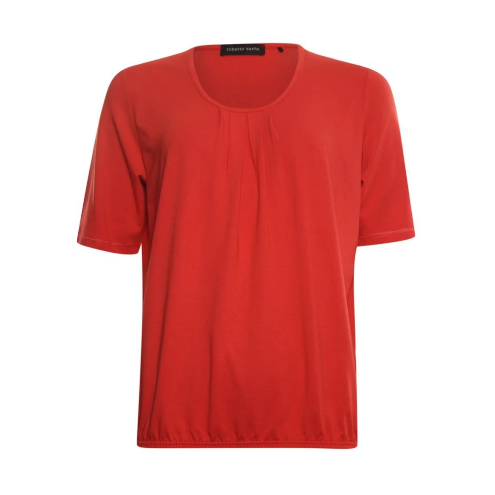 Roberto sarto Stijlvolle Shirt voor Mannen Red Dames