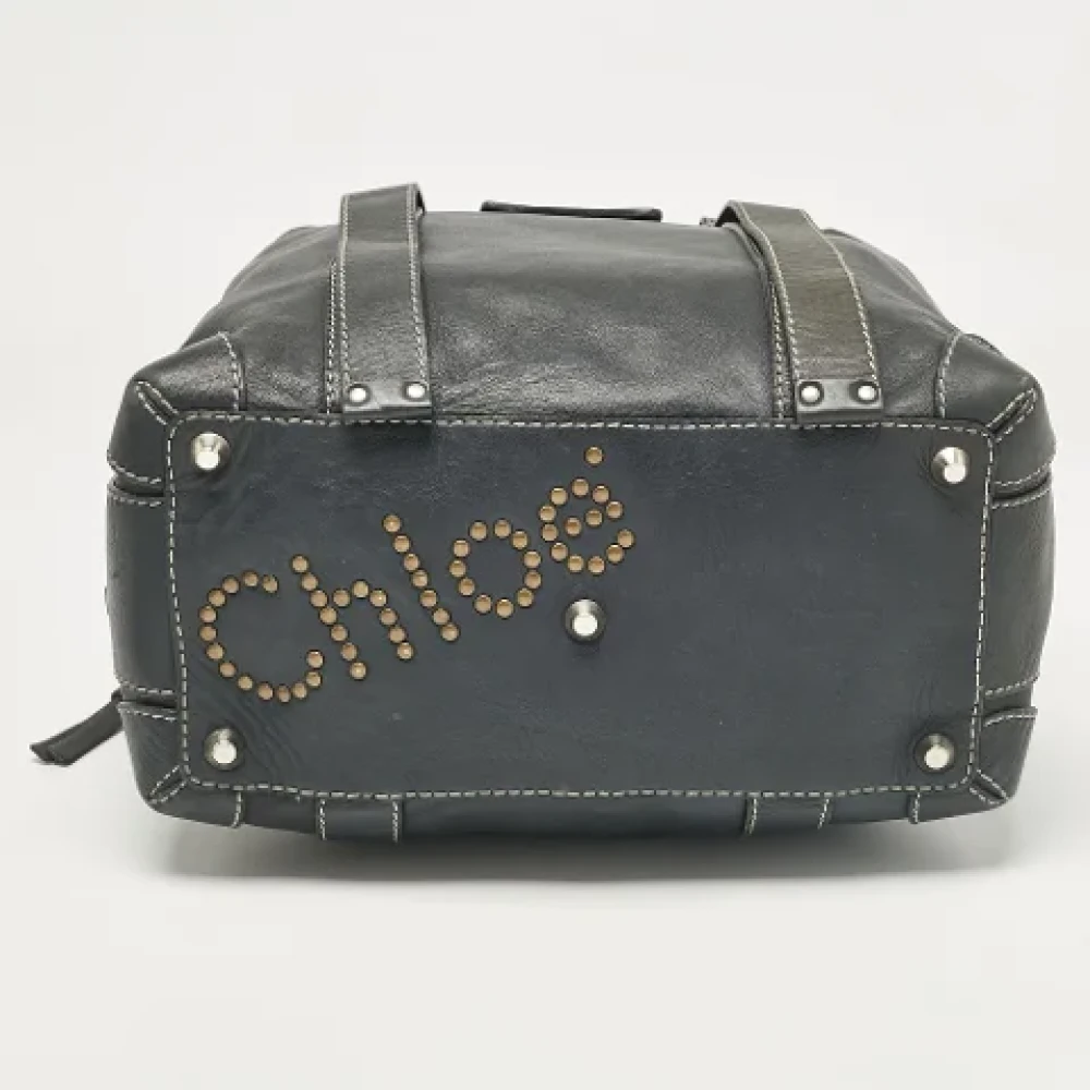 Chloé Pre-owned Leather handbags Black Dames