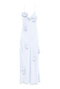 robe-bleue-a-fleurs-drapee