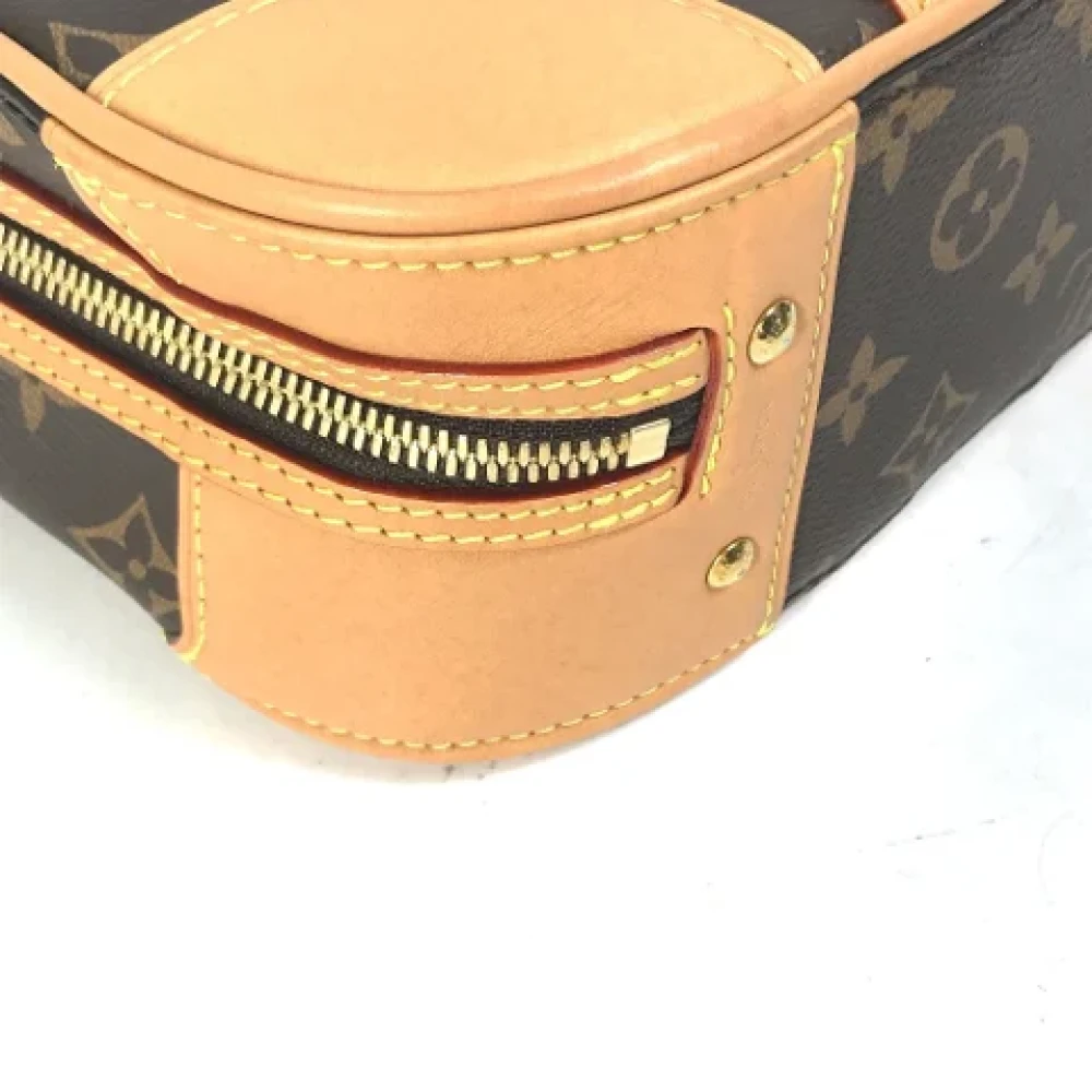 Louis Vuitton Vintage Pre-owned Fabric handbags Brown Dames