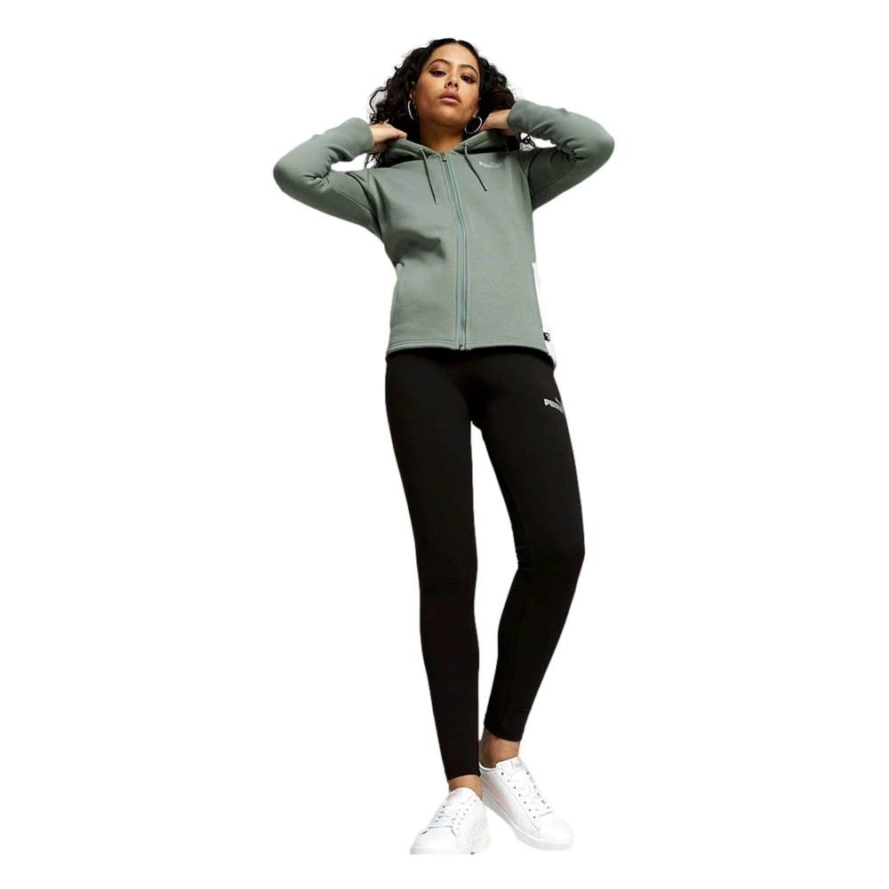 Puma Metallic Compleet Trainingspak Green Dames