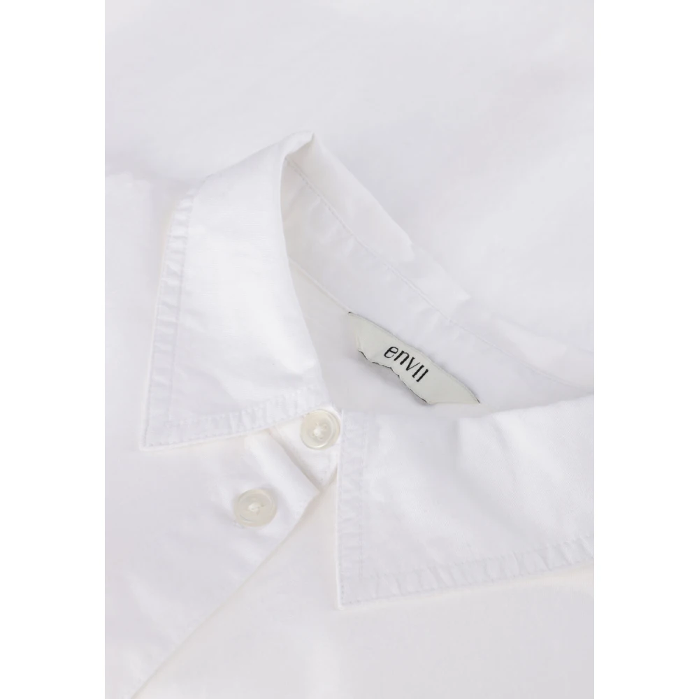 Envii Witte Blouse Engeneva Shirt White Dames