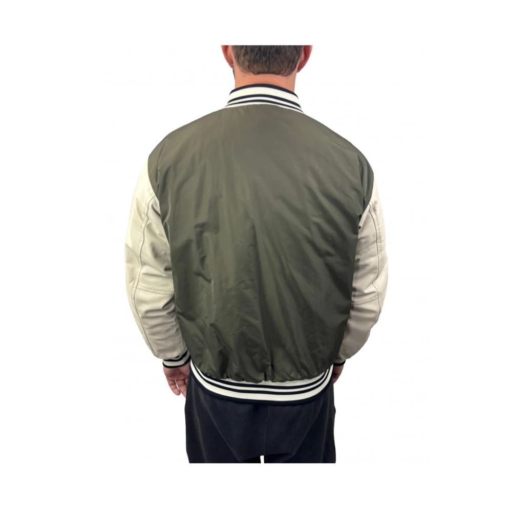 Pmds College Stijl Drukknoopjas Green Heren