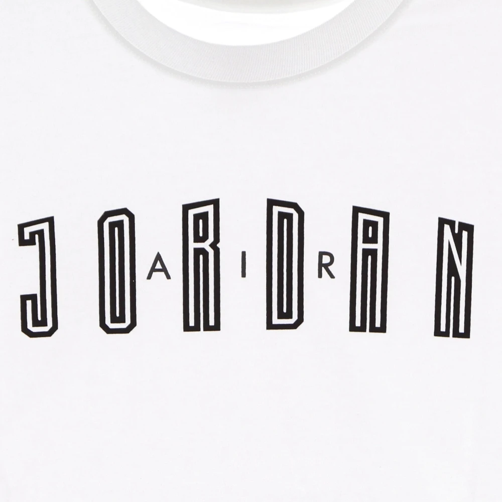 Jordan Sport Crew Neck T-shirt Regular Fit White Heren