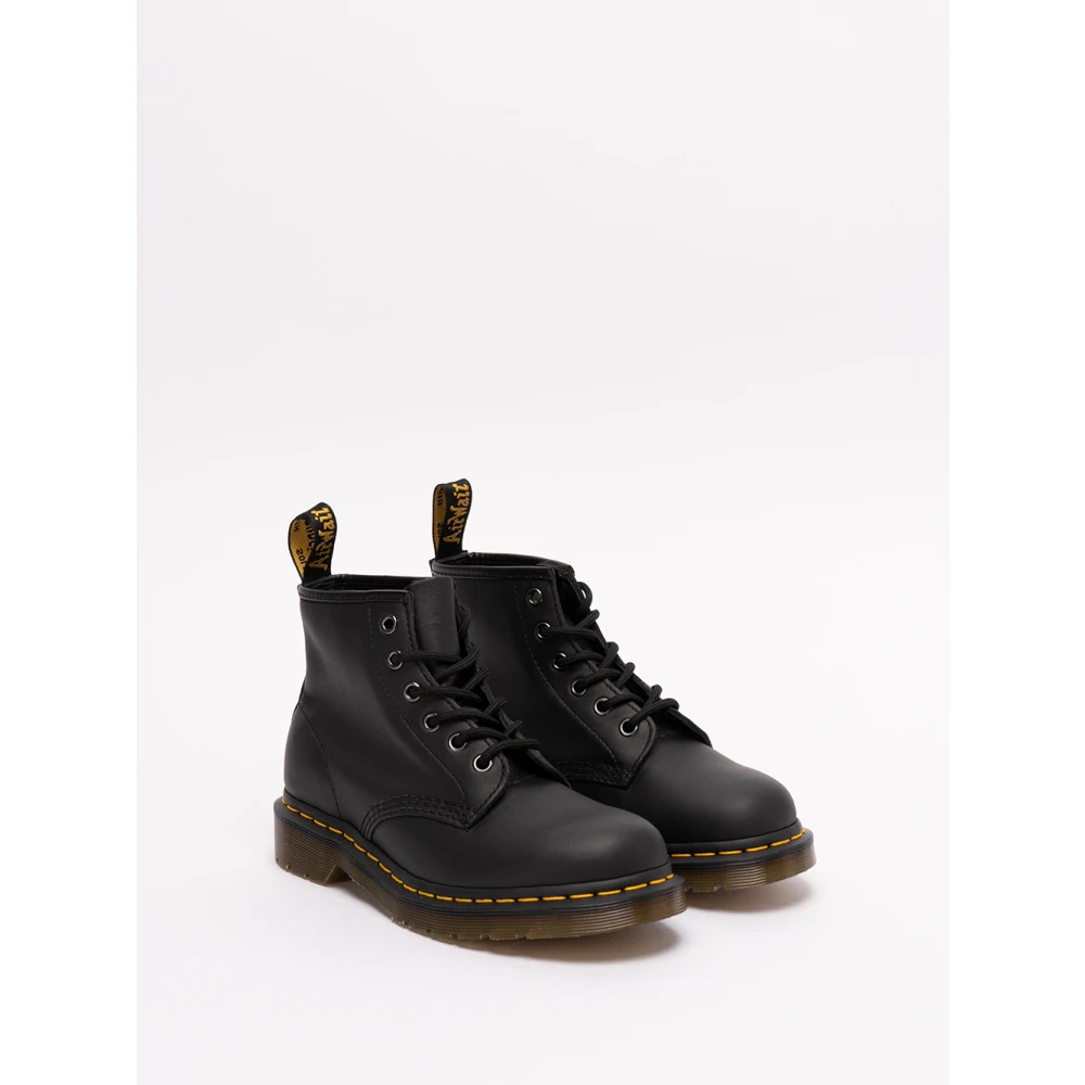 Dr. Martens Zwarte Nappa Laarzen Black Dames