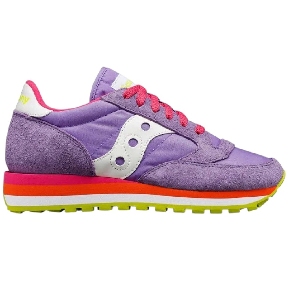 Saucony Women's Purple Sneakers, 7 Uk, Jazz Triple
