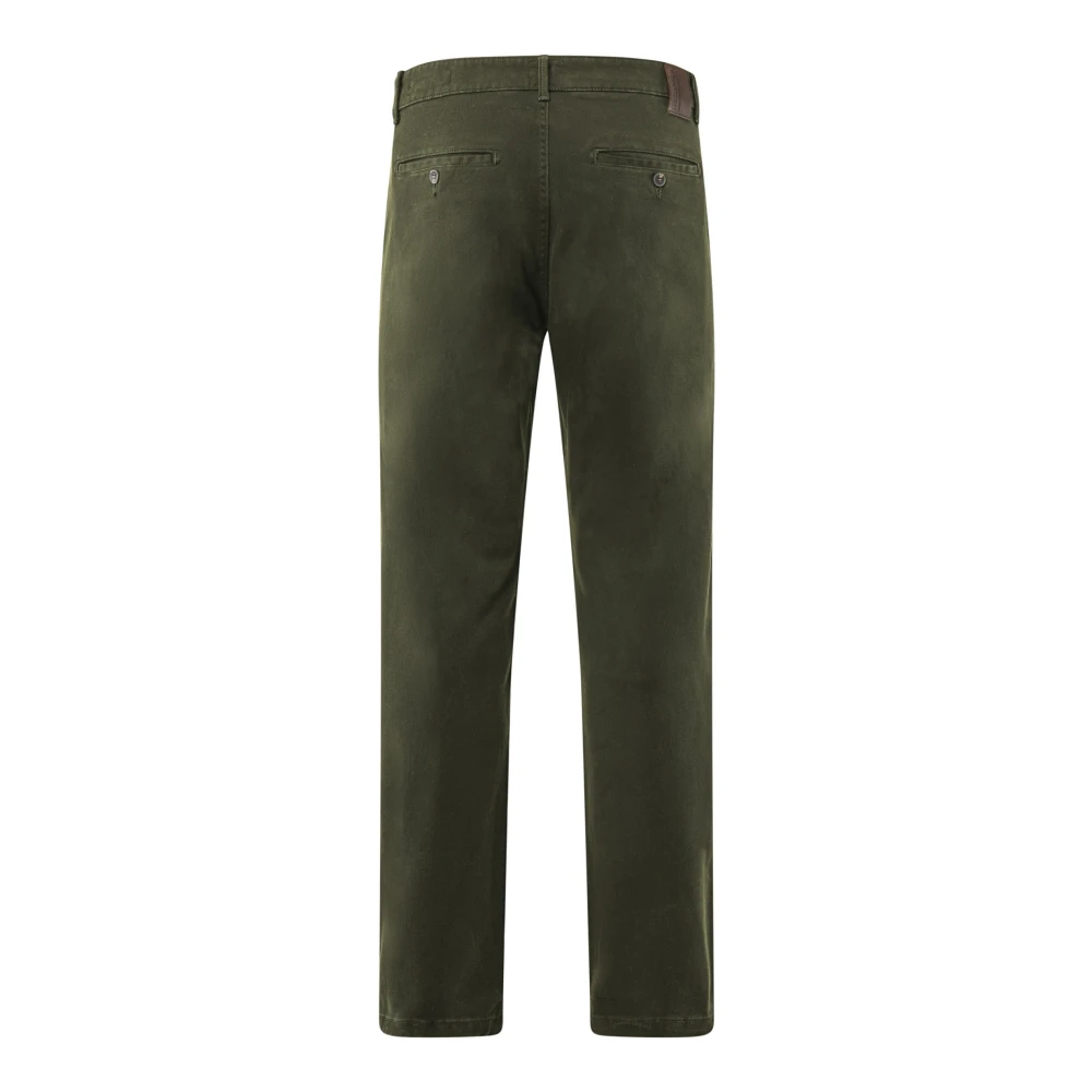 BomBoogie Spy Broek in Katoen Stretch Twill Black Heren