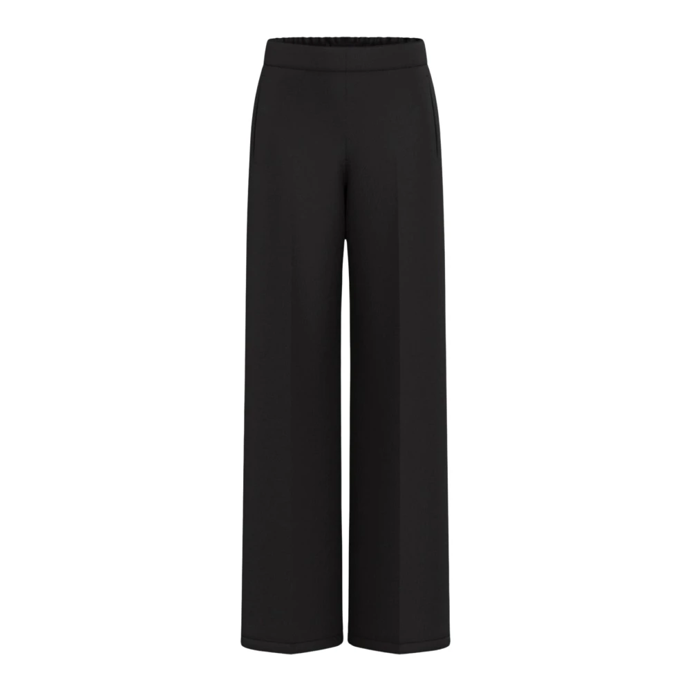 Emme Di Marella Women's Black Anello Wide Trousers