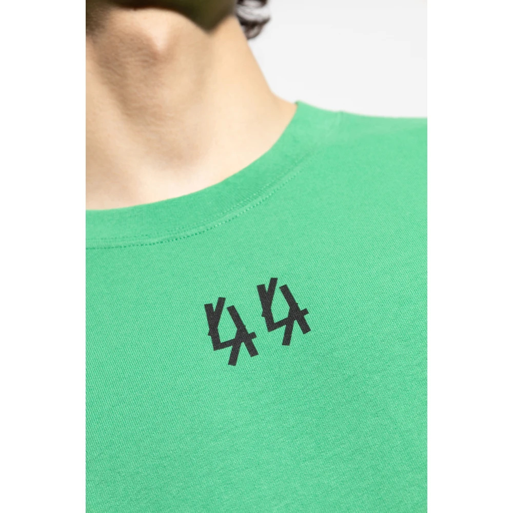 44 Label Group Bedrukt T-shirt Green Heren