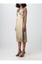 robe-midi-en-soie-doree
