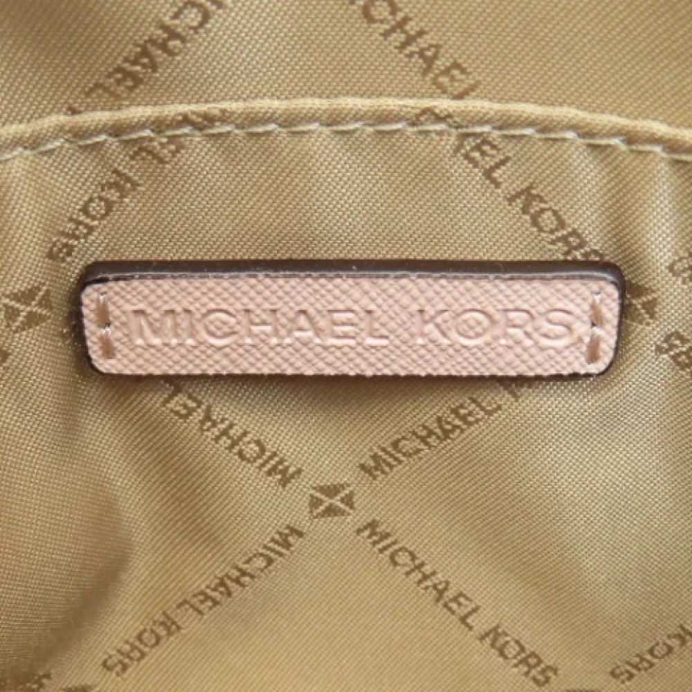 Michael Kors Pre-owned Canvas shoulder-bags White Dames