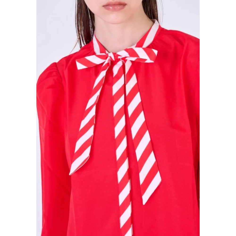 Silvian Heach Elegante Blouse voor Vrouwen Red Dames