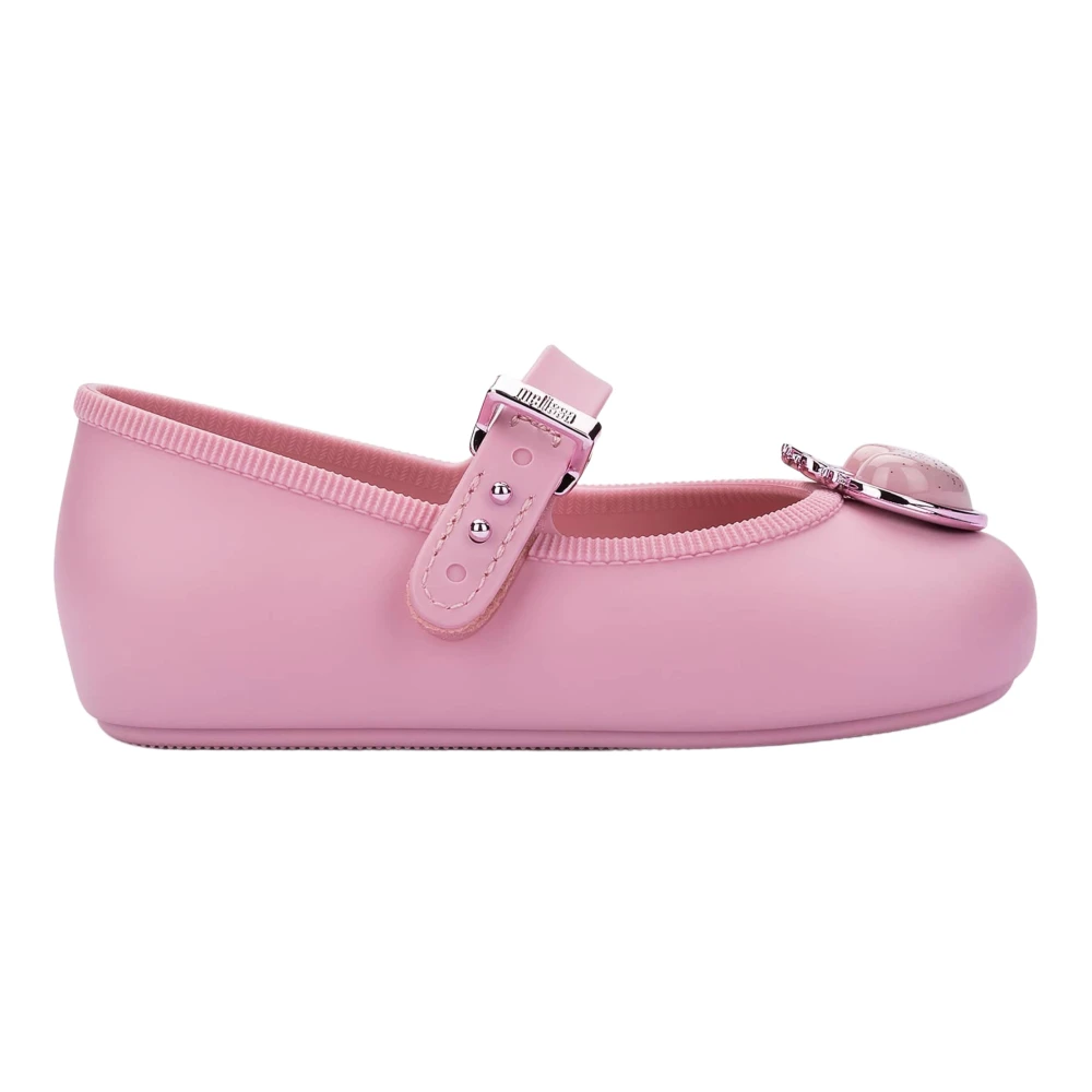 Melissa Soft Ballerina Princess Shoes - Female - Kids Ballerina Shoes - Pink - 22 Eu - Kids