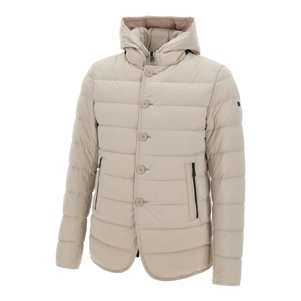 Duno Beige Pufferjas Beige Heren