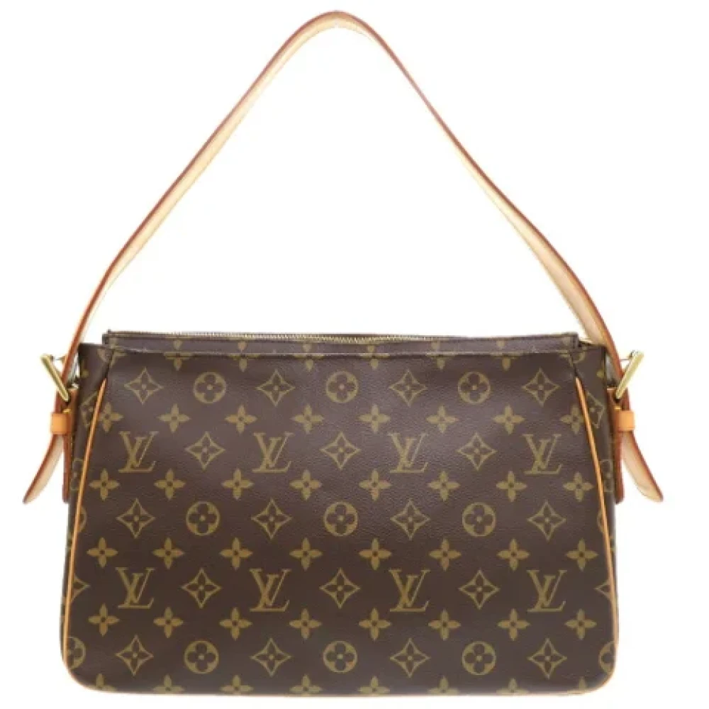 Louis Vuitton Vintage Pre-owned Canvas handbags Brown Dames