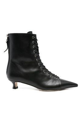 bottes-en-cuir-de-veau-noir