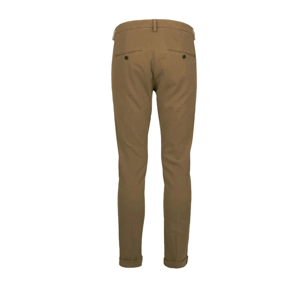 Dondup Blauwe Katoenen Stretchbroek Green Heren
